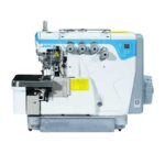 چرخ خیاطی صنعتی سردوز پنج نخ ضخیم دوز جک E4S-MO4