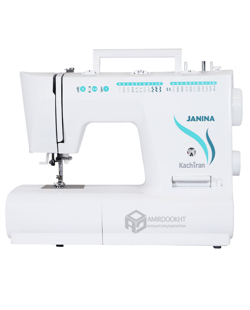janina-sewingmachine چرخ خیاطی خانگی کاچیران ژانینا 4020 پلاس