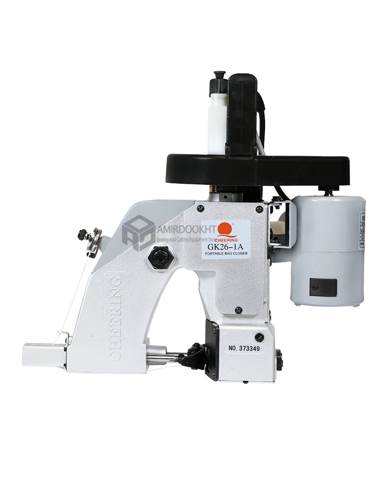 cheering-sewingmachine چرخ خیاطی صنعتی سرکیسه دوز چیرینگ GK26-1A